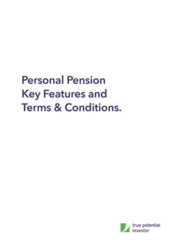 Personal Pension Key Features and Terms & Conditions